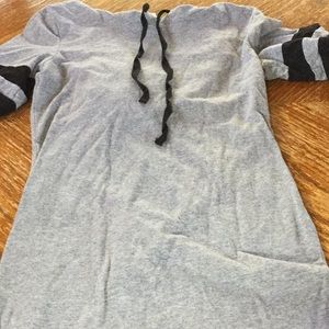 Gray Hoodie dress